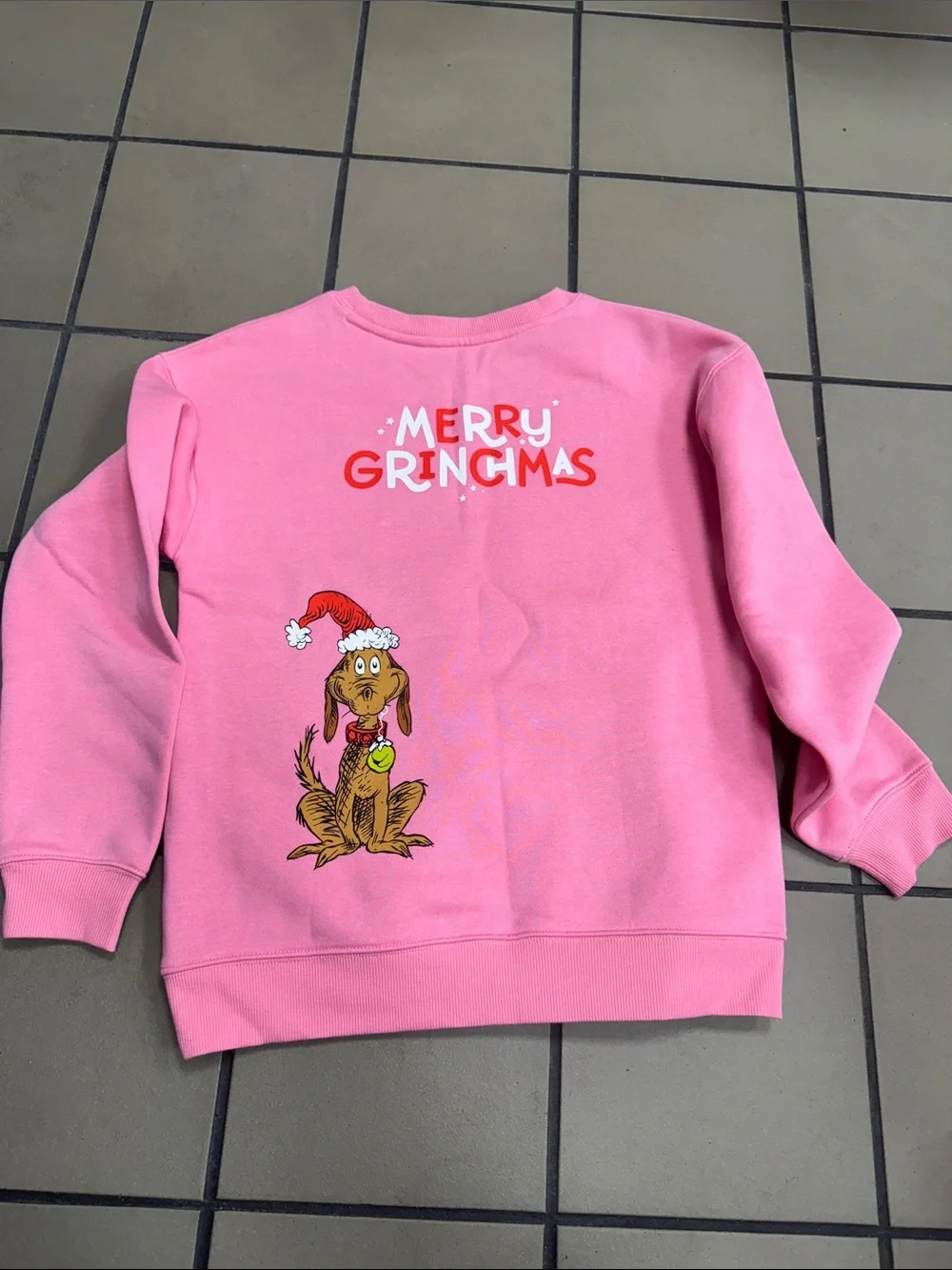Carter's Pink Grinch Graphic Sweatshirt